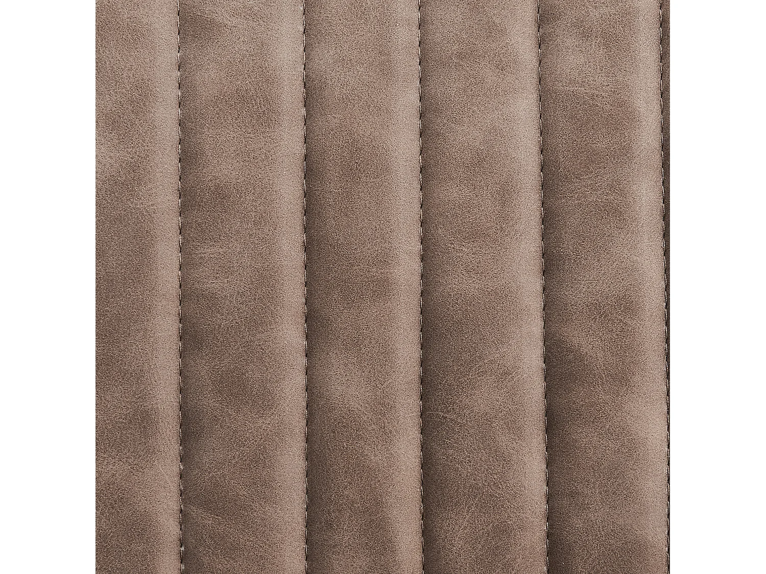 Lot de 2 chaises de conférence BRANDOL Cuir PU Marron