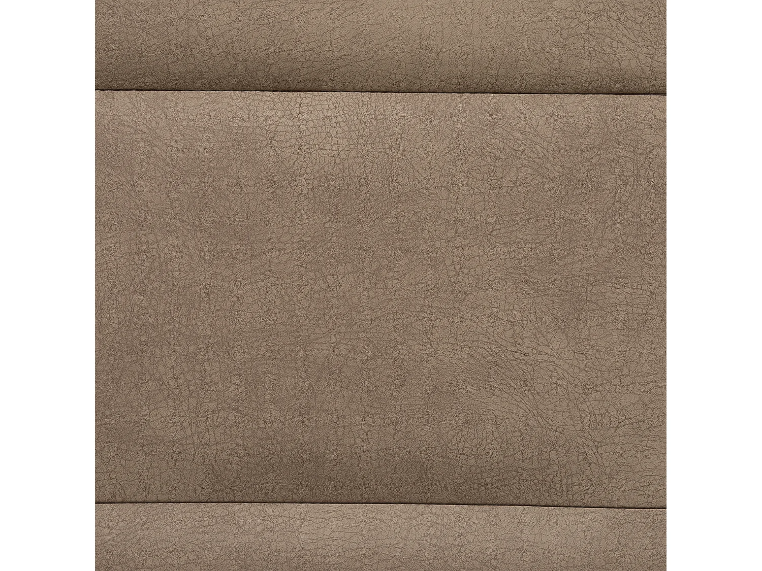 Set van 2 eetkamerstoelen ROCKFORD Kunstleer Zandbeige