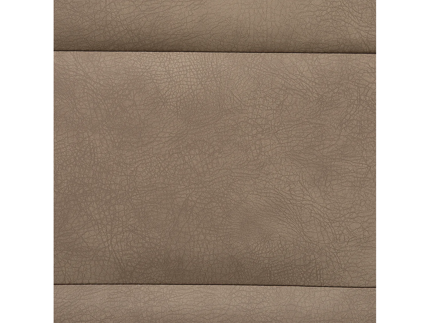 Set van 2 eetkamerstoelen ROCKFORD Kunstleer Zandbeige