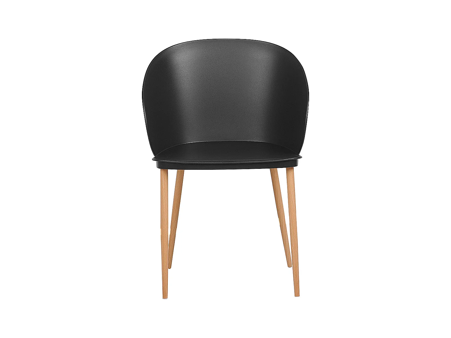 Lot de 2 chaises de salle à manger BLAYKEE Noir