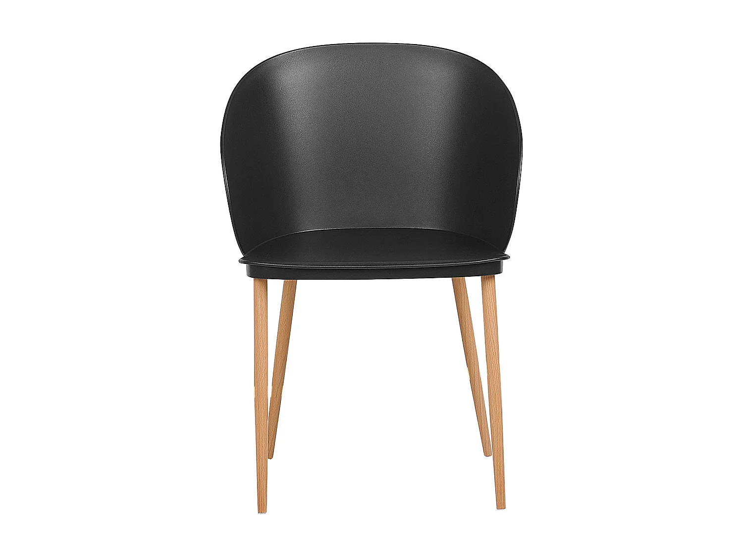 Lot de 2 chaises de salle à manger BLAYKEE Noir