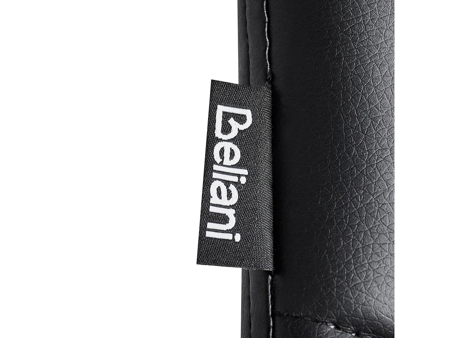 Conjunto de 2 sillas de comedor VALERIE Piel sintética Negro