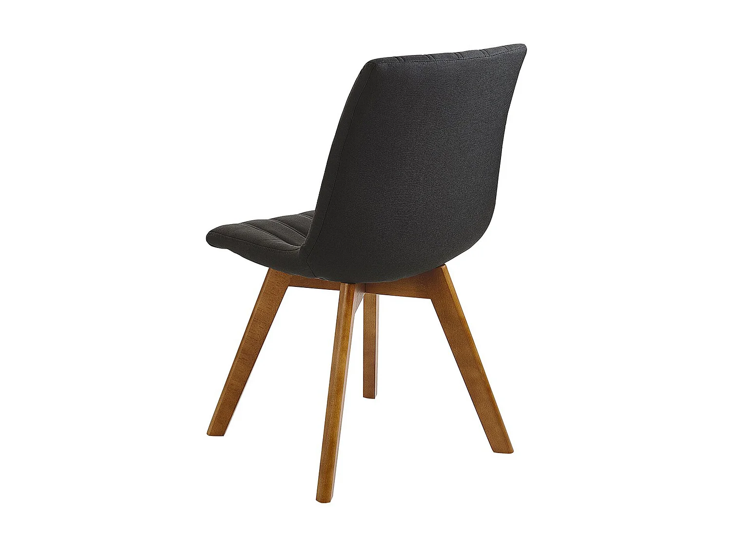 Set van 2 eetkamerstoelen CALGARY Zwart