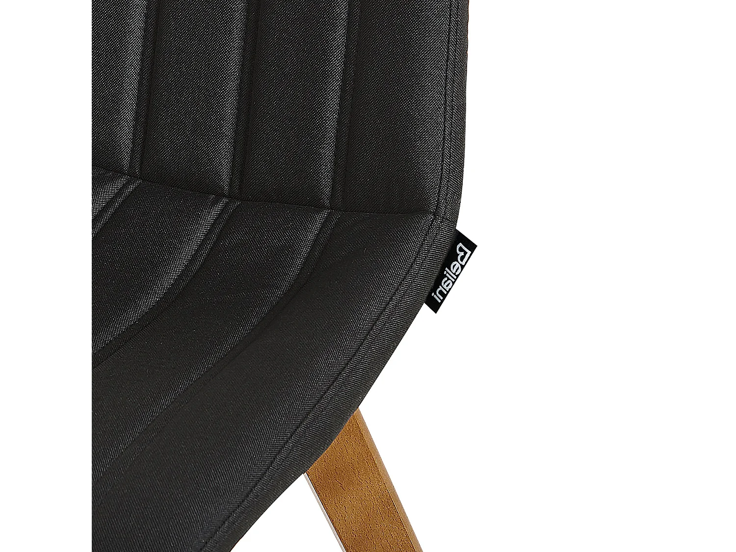 Set van 2 eetkamerstoelen CALGARY Zwart