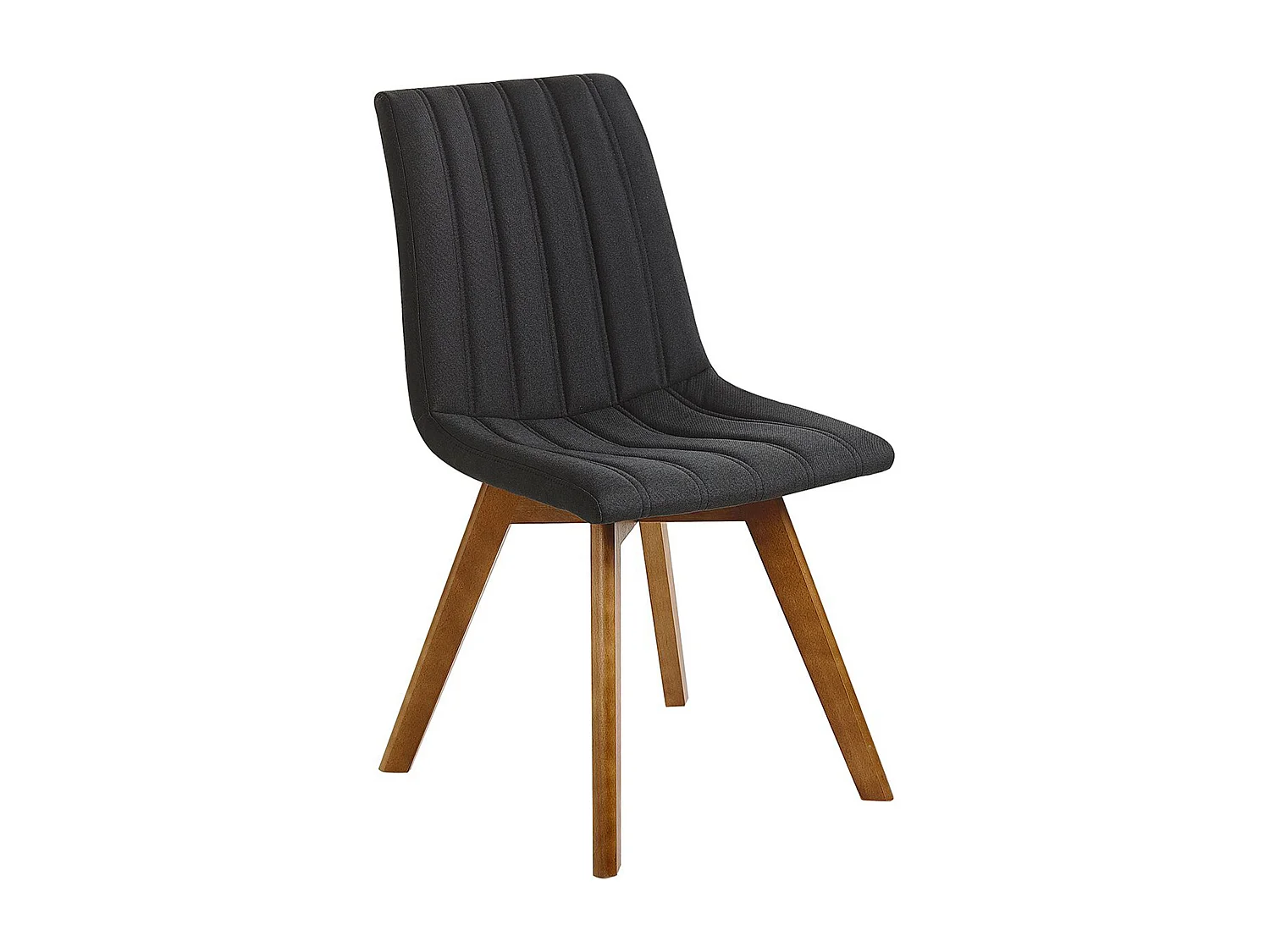 Set van 2 eetkamerstoelen CALGARY Zwart