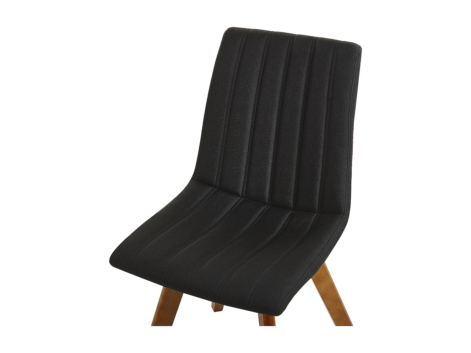 Set van 2 eetkamerstoelen CALGARY Zwart