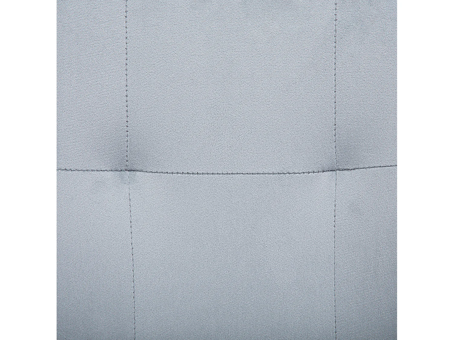 Conjunto de 2 cadeiras de jantar JASMIN Veludo Cinzento claro