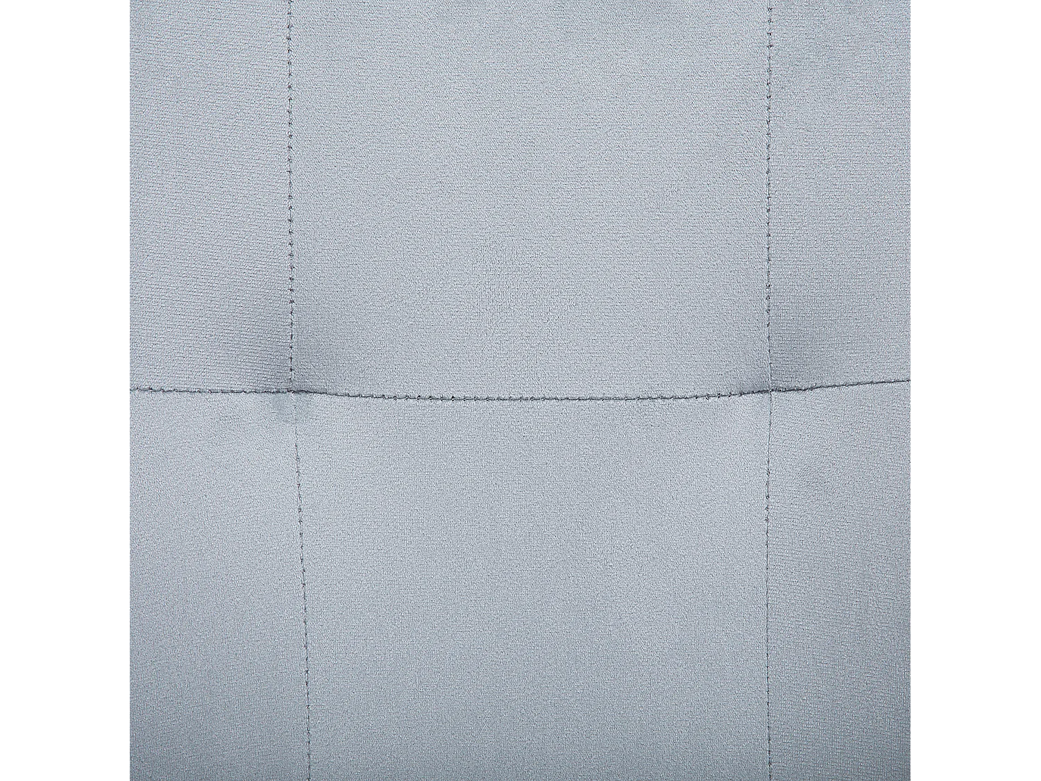 Zestaw 2 krzeseł do jadalni JASMIN Welur Jasnoszary