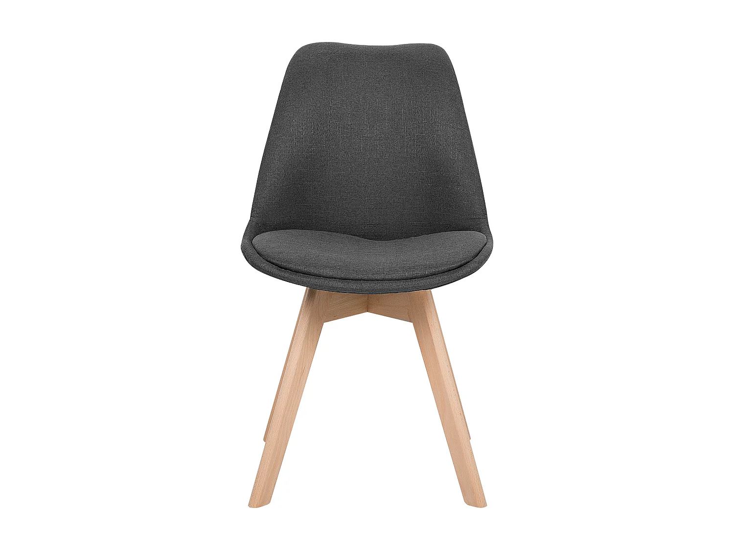 Set van 2 eetkamerstoelen DAKOTA II Donkergrijs