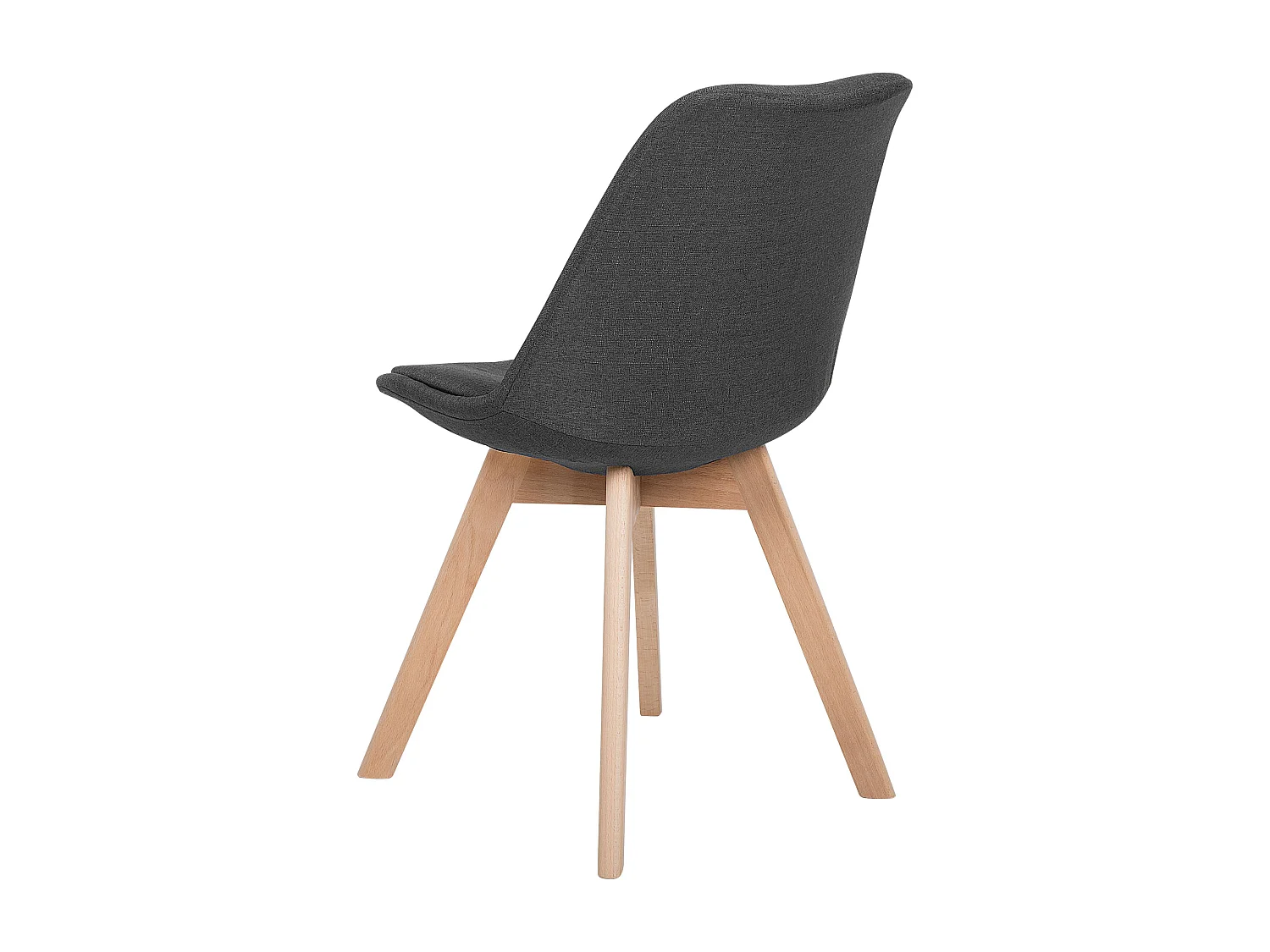 Set van 2 eetkamerstoelen DAKOTA II Donkergrijs
