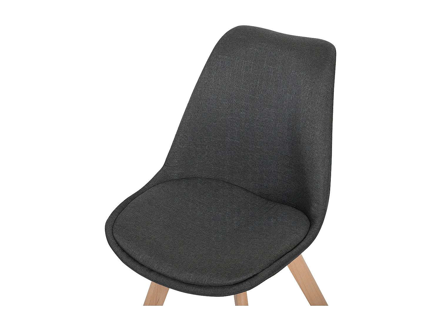 Set van 2 eetkamerstoelen DAKOTA II Donkergrijs