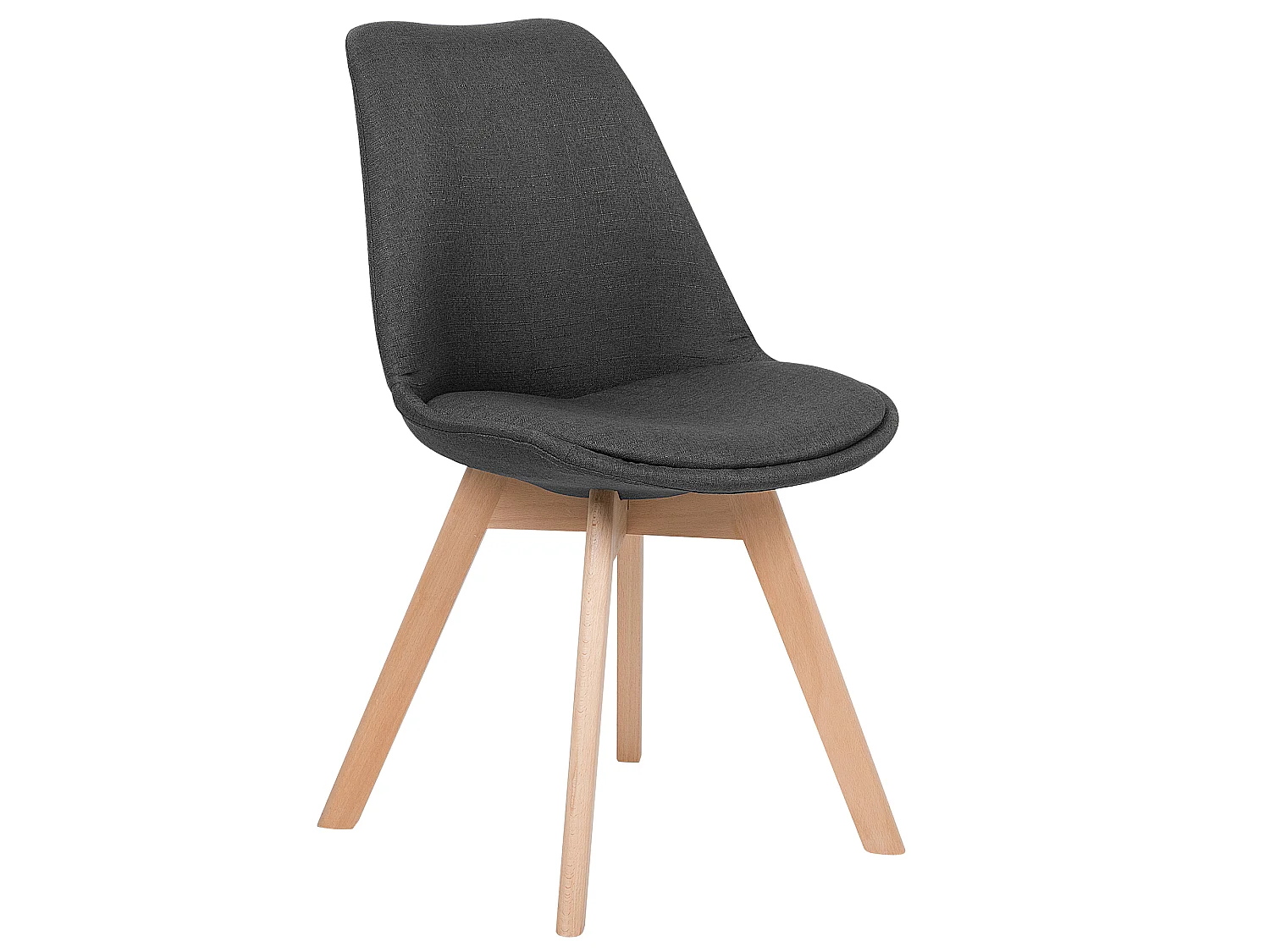Set van 2 eetkamerstoelen DAKOTA II Donkergrijs