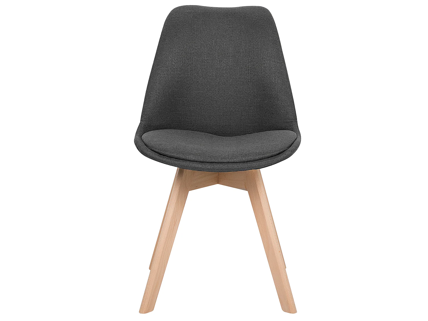 Set van 2 eetkamerstoelen DAKOTA II Donkergrijs