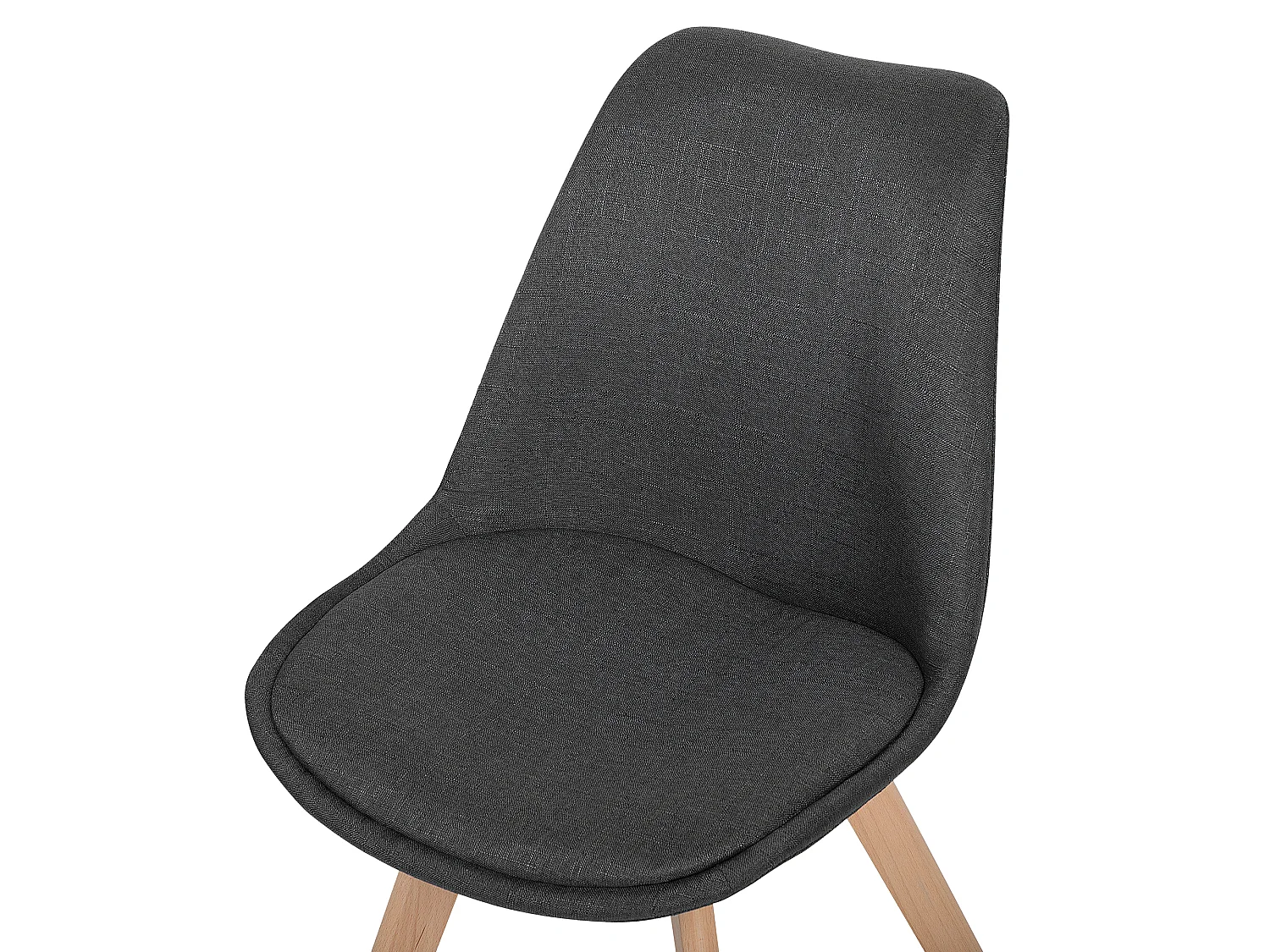 Set van 2 eetkamerstoelen DAKOTA II Donkergrijs