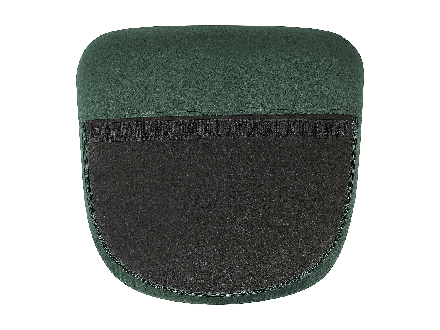 Schommelstoel ELLAN Fluweel Donkergroen