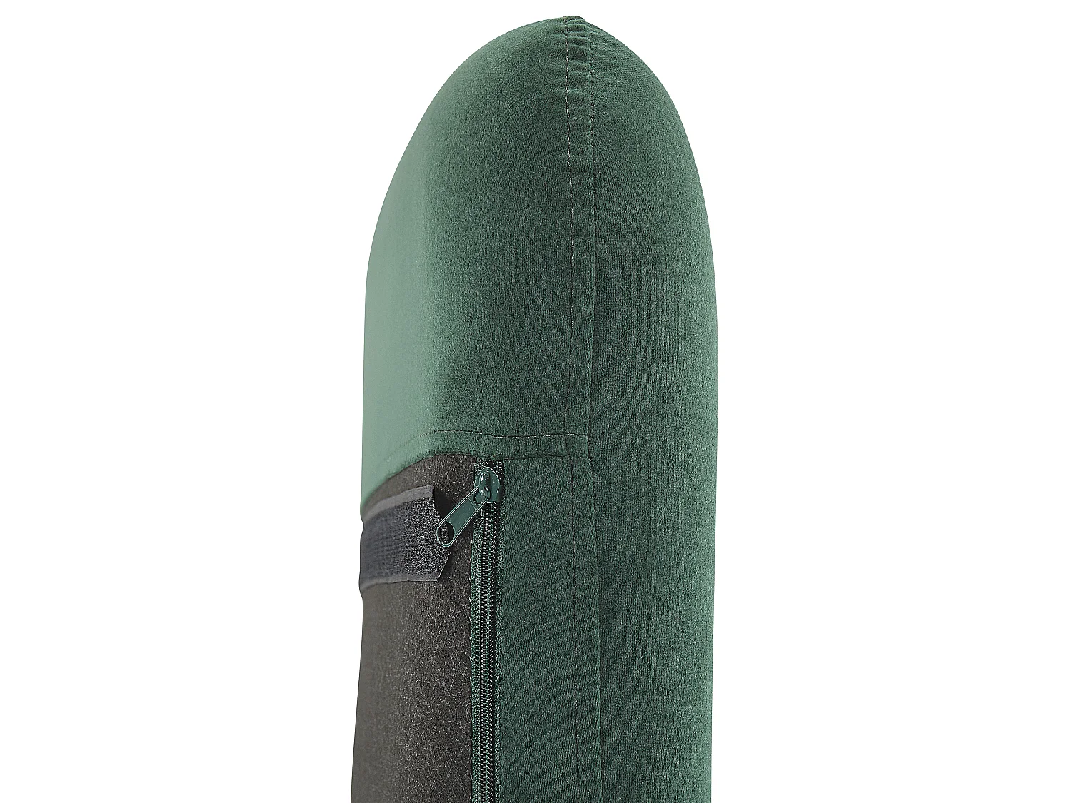 Fauteuil à bascule ELLAN Velours Vert foncé