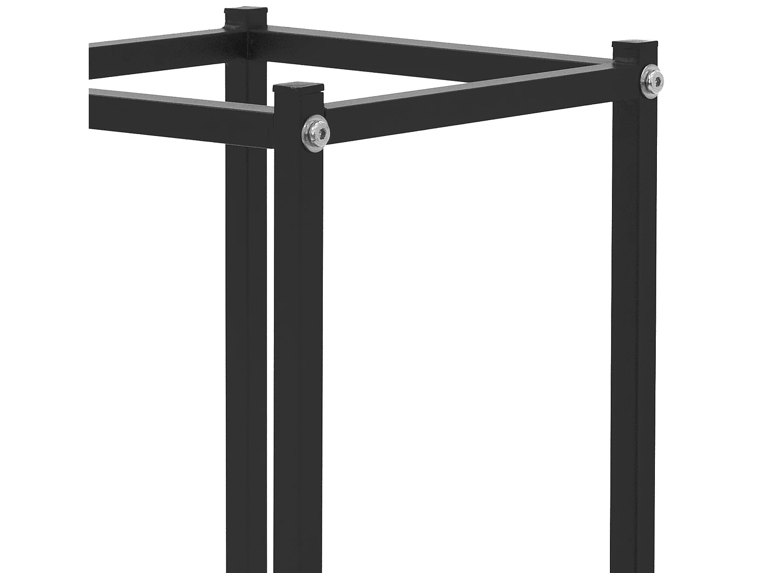 Scaffale per legna da ardere Scaffale per legna da ardere in acciaio 33x115x33 c