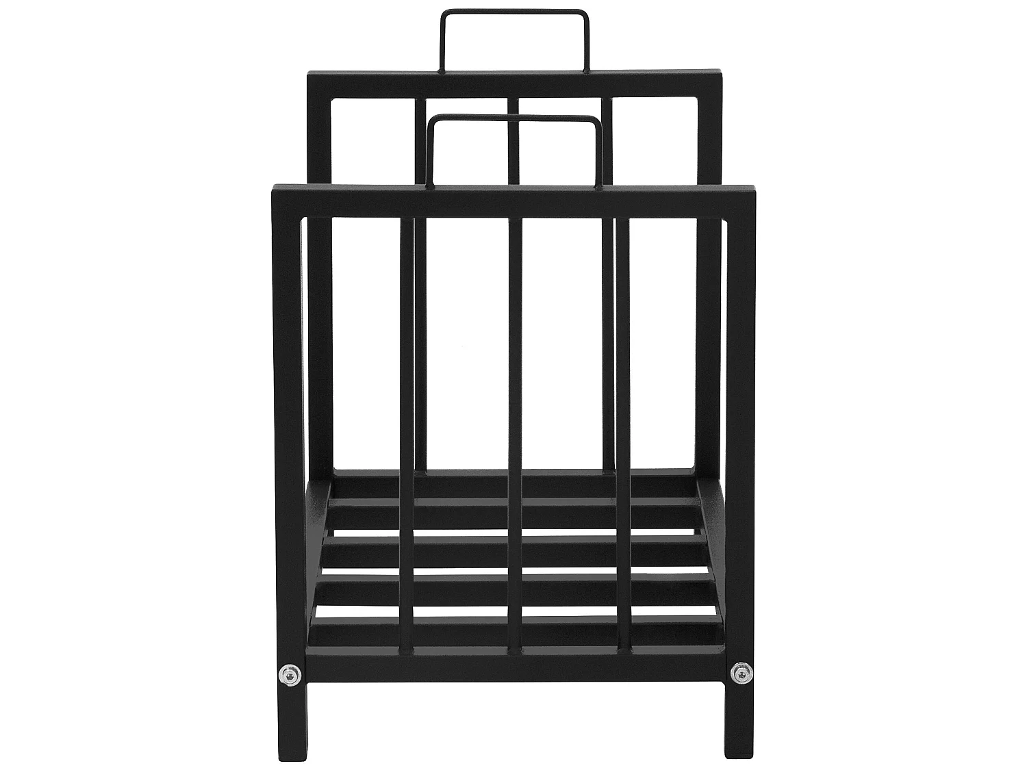 Porta legna da ardere Porta legna da ardere in acciaio 43x46x33 cm