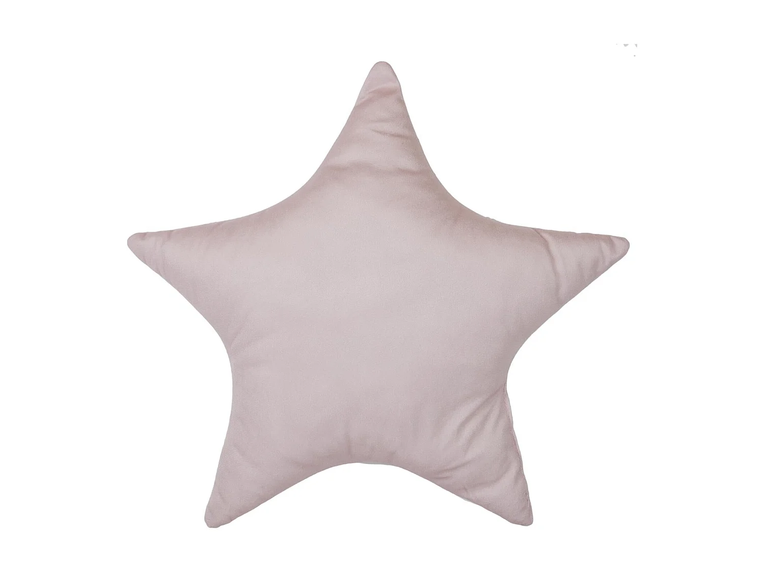 Cuscino Stella Rosa 44x37 cm in Poliestere - Decorazione Creativa e Divertente per Bambini