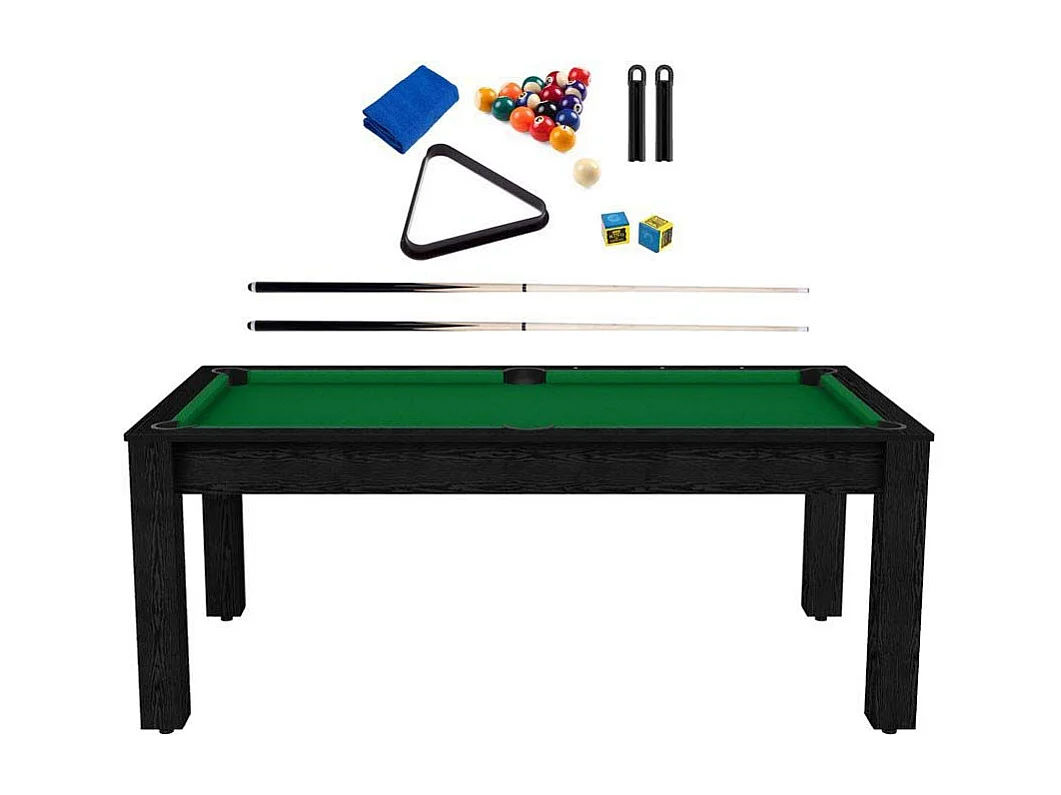 Billard convertible table 8 personnes Arizona + pack d'accessoires