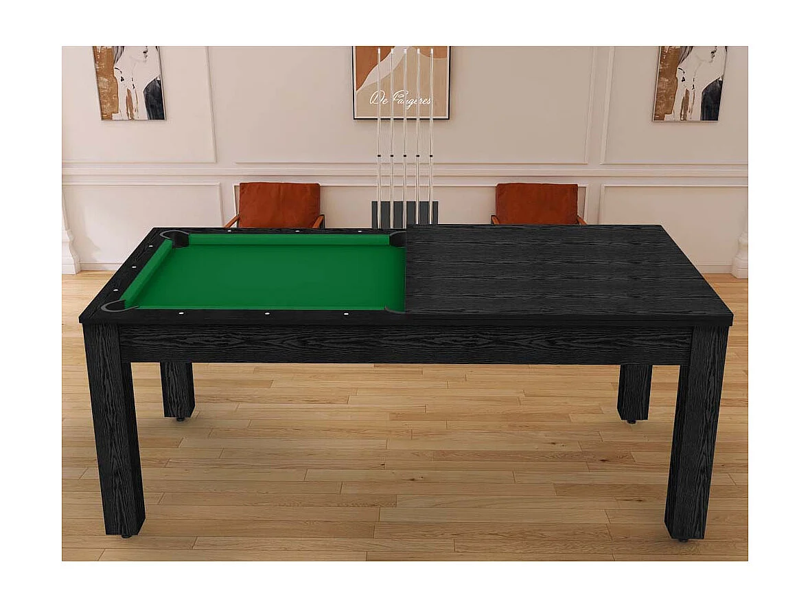 Billard convertible table 8 personnes Arizona + pack d'accessoires