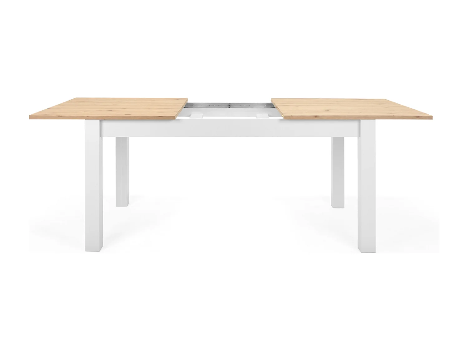 Table à manger en bois extensible 10 personnes SKADAR