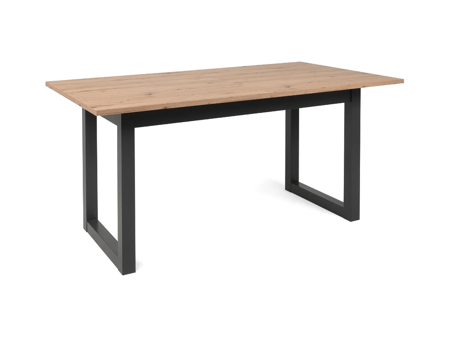 Table à manger industrielle en bois extensible 10 personnes KOTOR
