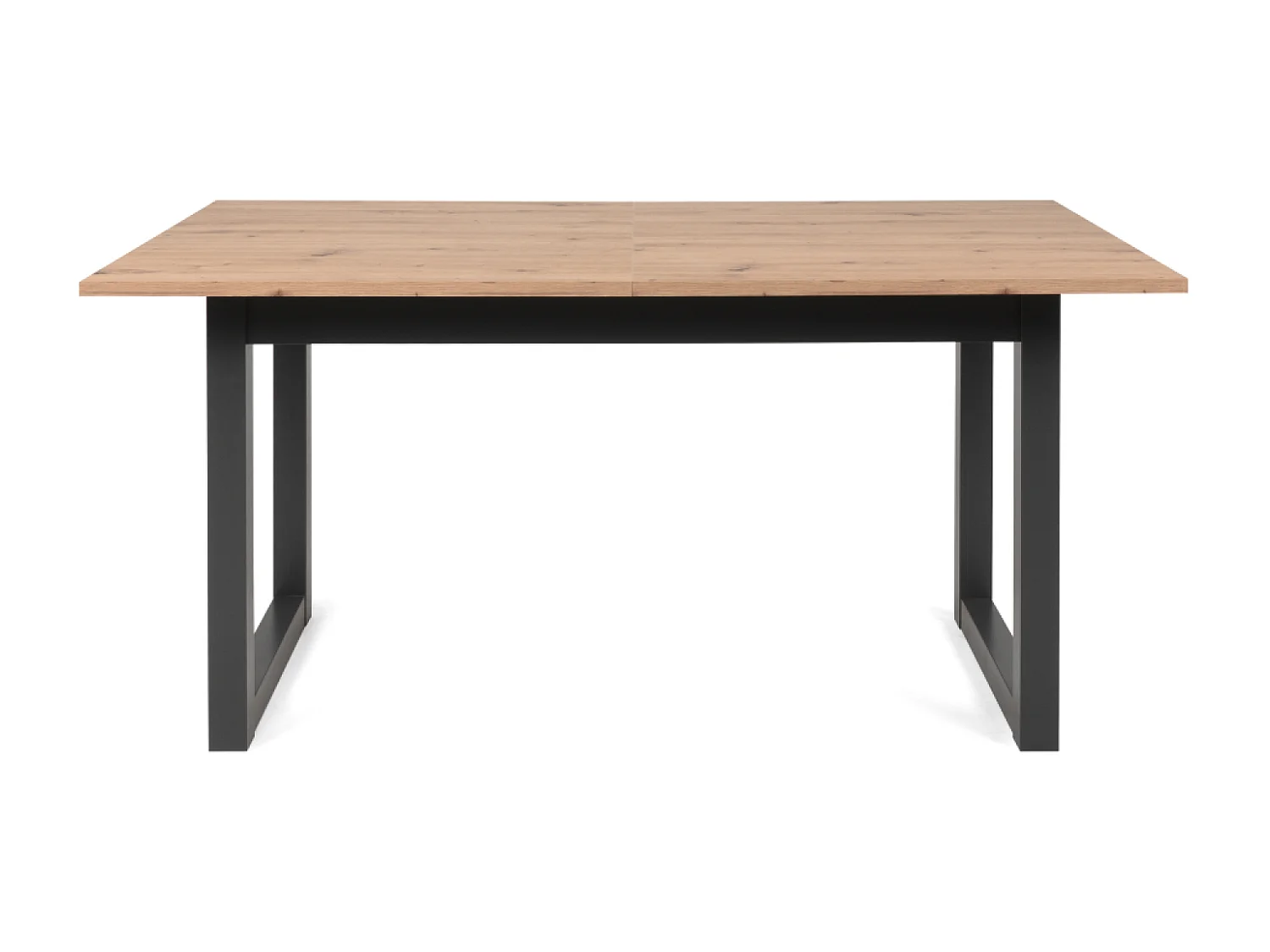 Table à manger industrielle en bois extensible 10 personnes KOTOR