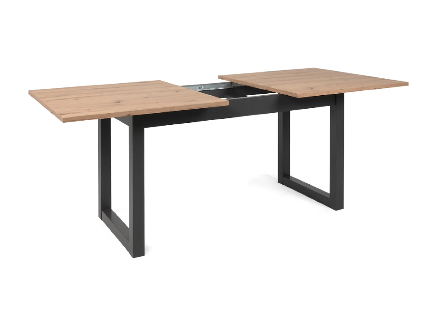 Table à manger industrielle en bois extensible 10 personnes KOTOR