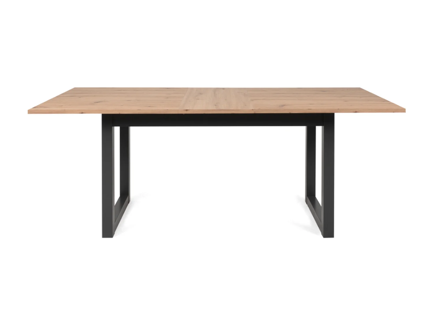 Table à manger industrielle en bois extensible 10 personnes KOTOR