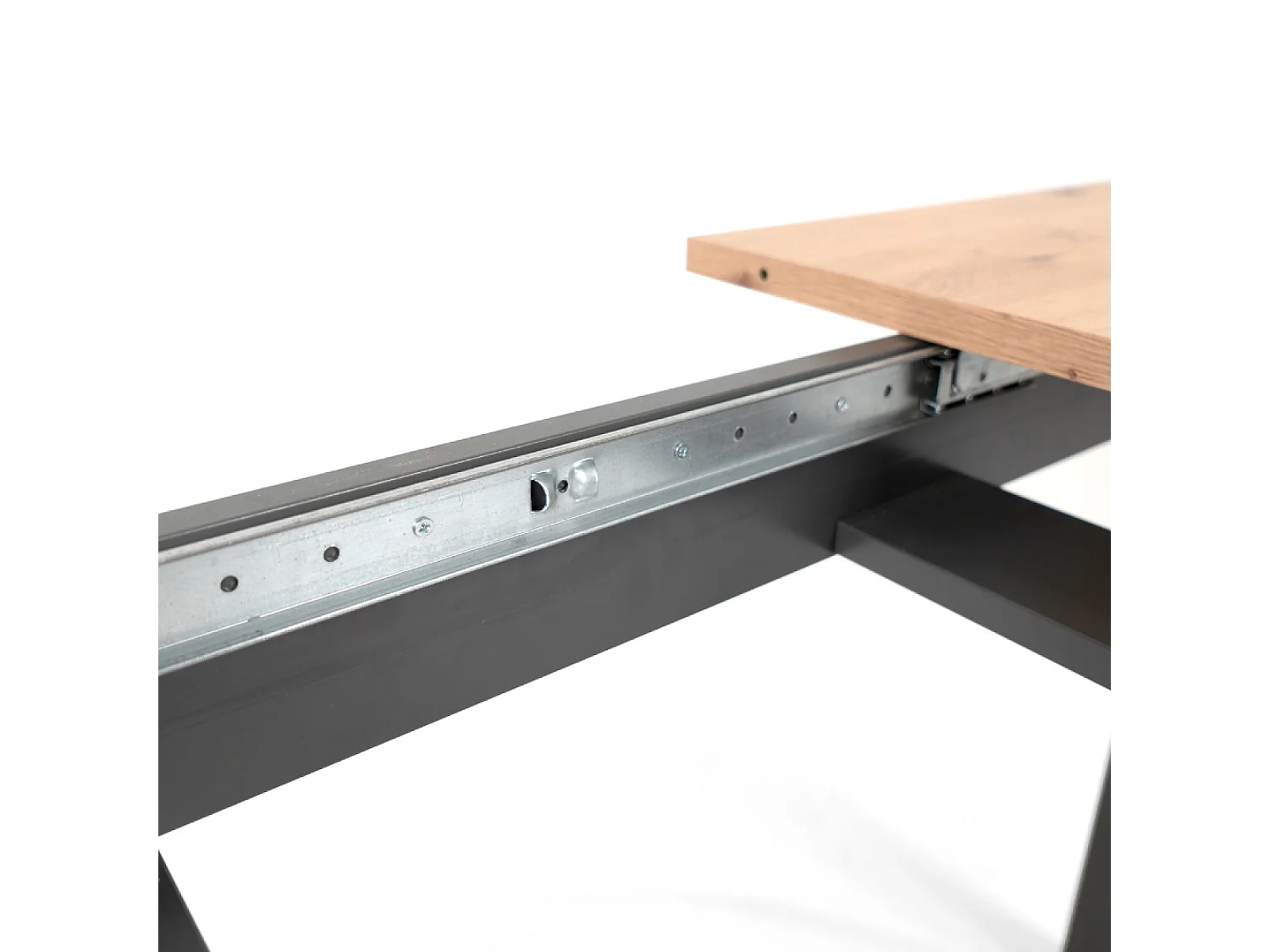 Industrieller Esstisch aus Holz ausziehbar 10 Pers. KOTOR