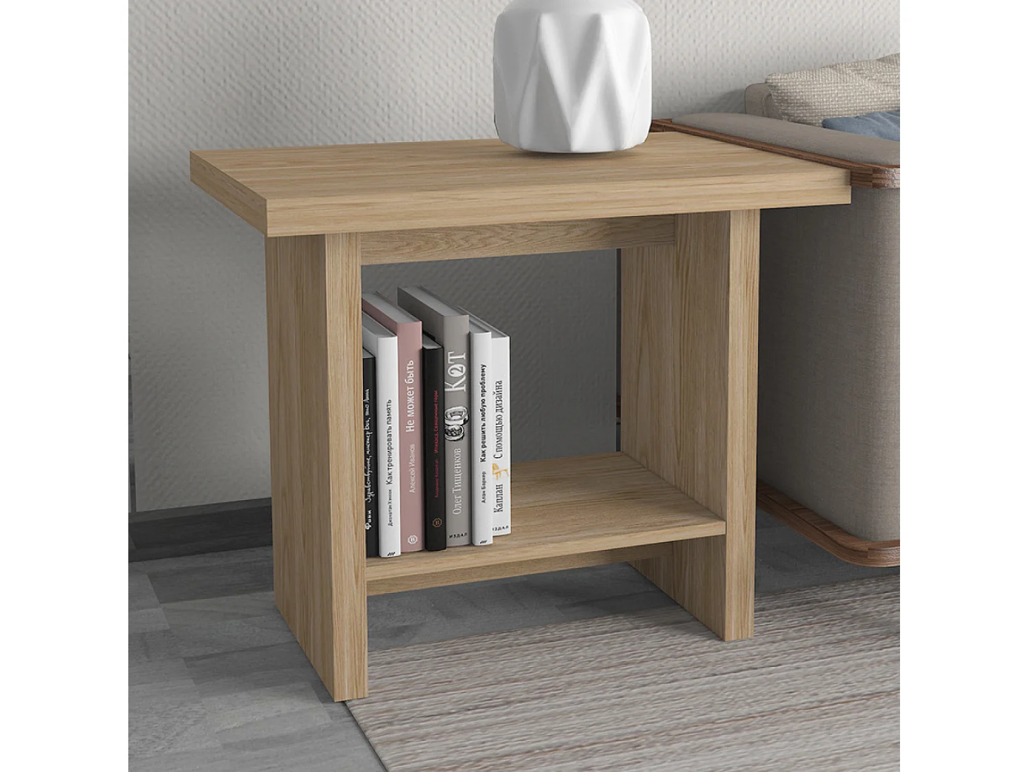 Table de chevet en bois style scandinave VIENNA