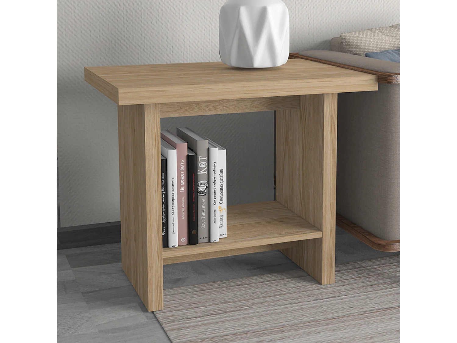 Table de chevet en bois style scandinave VIENNA