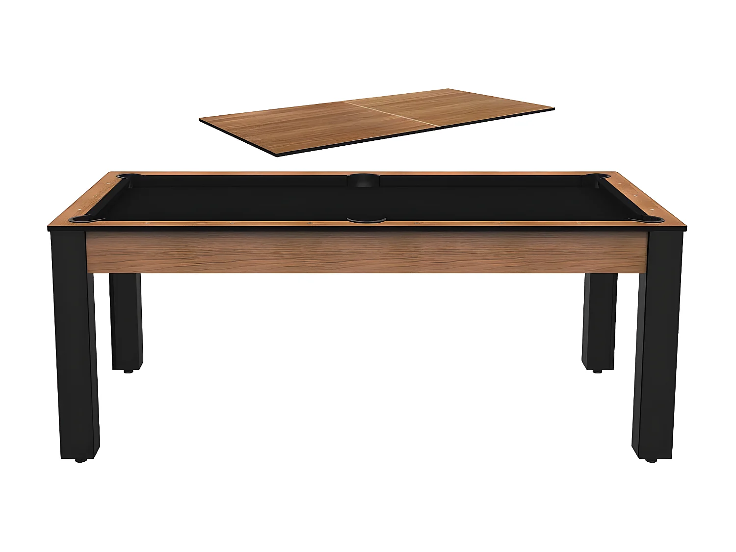 Billard convertible table 8 personnes Arizona + plateau dinatoire