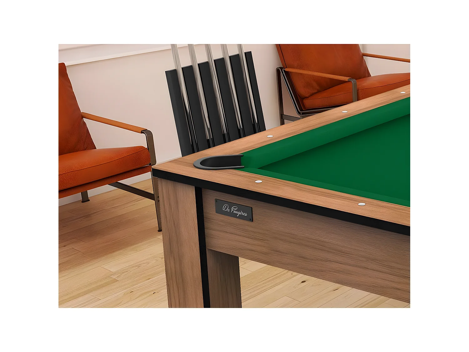 Billard convertible table 8 personnes Arizona + plateau dinatoire
