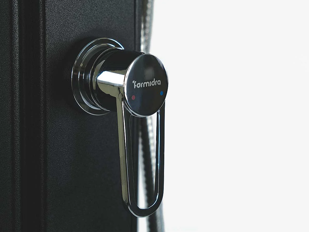 Douche solaire 23 L Happy Go Anthracite - Formidra