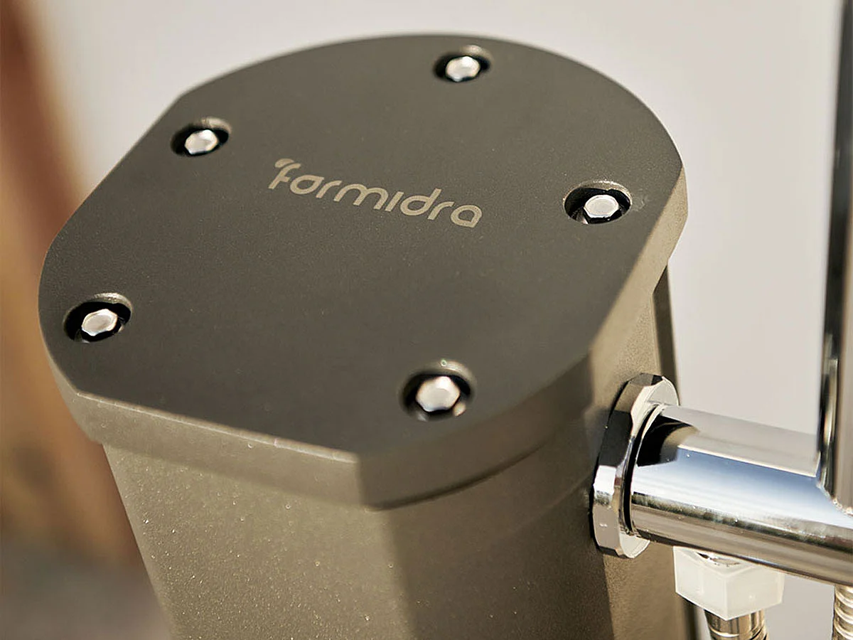 Jolly Go Formidra 20L 24x26x120cm Outdoor Solardusche - Aluminium - Abnehmbare Handbrause, Mischbatterie und Fußspülung 24x26x120cm - Anthrazit