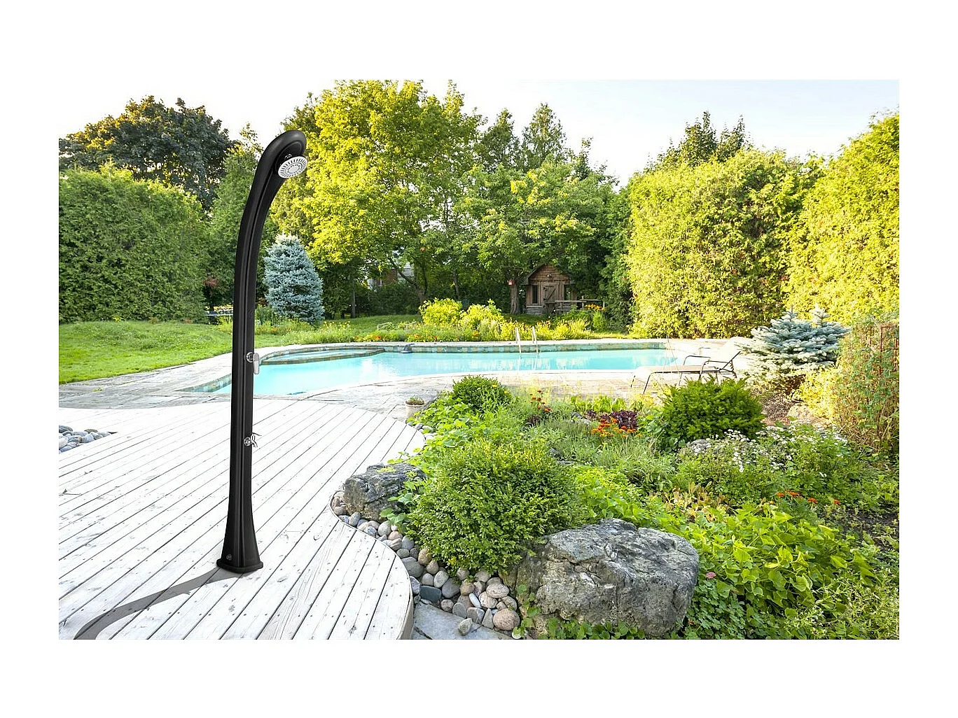 Douche solaire 28 L So Happy Bleue - Formidra