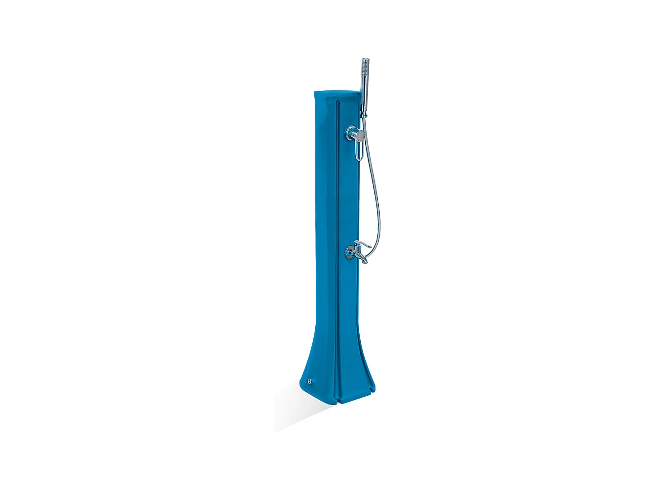 Solar buitendouche 26x29x120cm Happy Go Formidra 23L HD Polyethyleen - Afneembare douchekop, mengkraan en voetspoeler