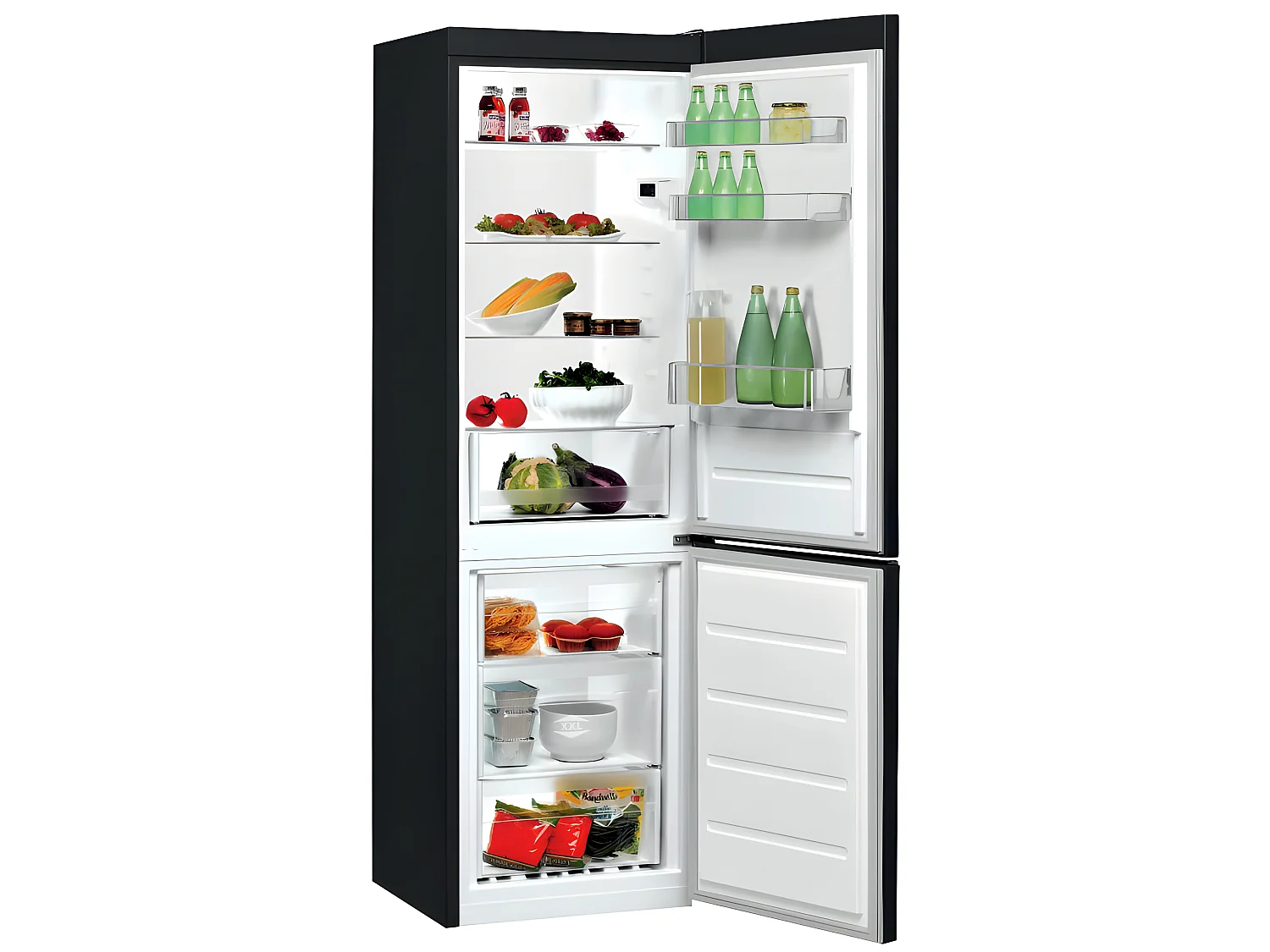 Réfrigérateurs combinés 339L Froid Statique INDESIT 59.5cm F, LI8S1EK