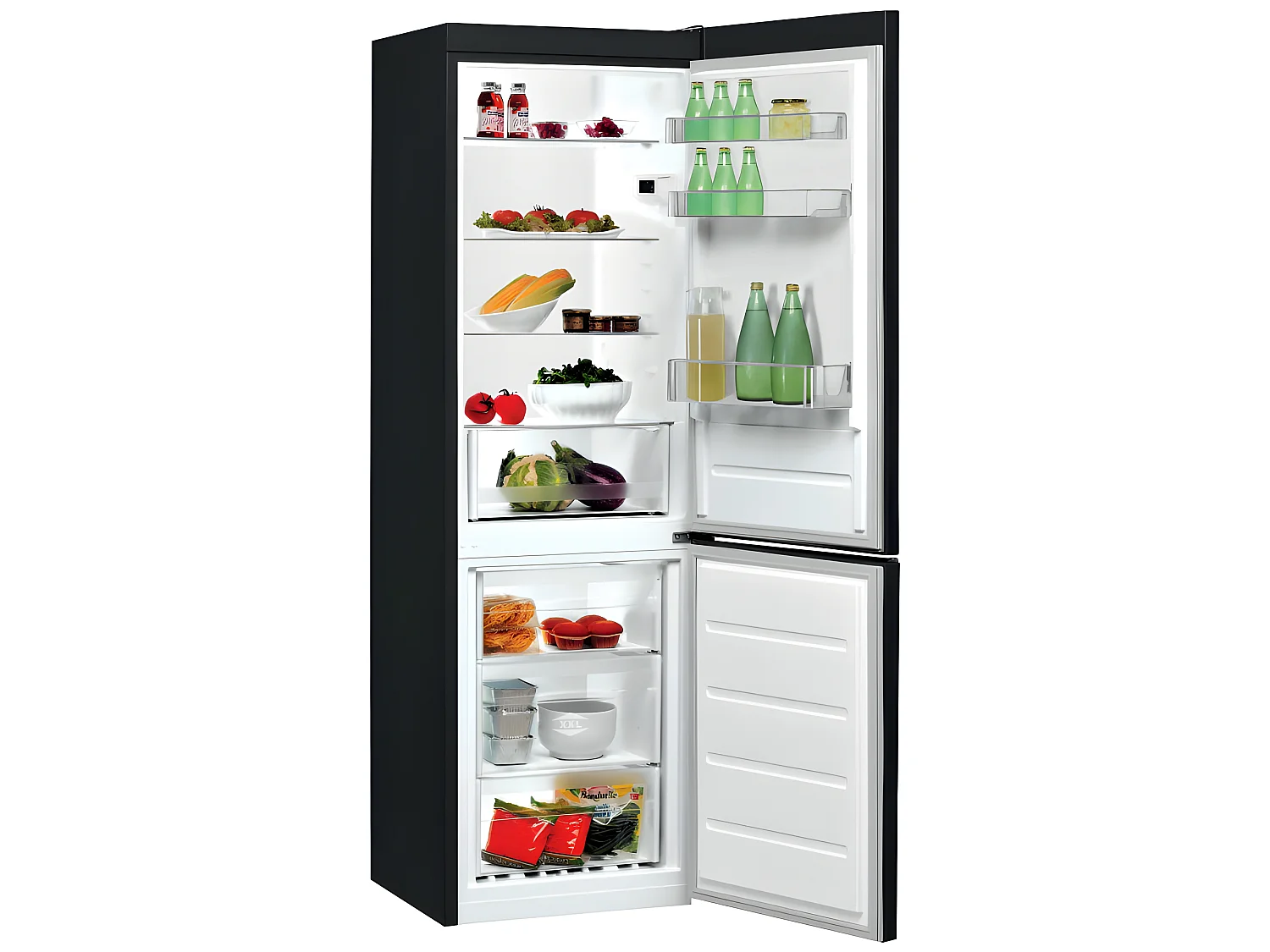 Réfrigérateurs combinés 339L Froid Statique INDESIT 59.5cm F, LI8S1EK