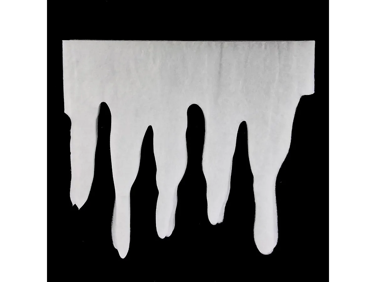 Coulée de Neige Ouate "Manteau" 200cm Blanc