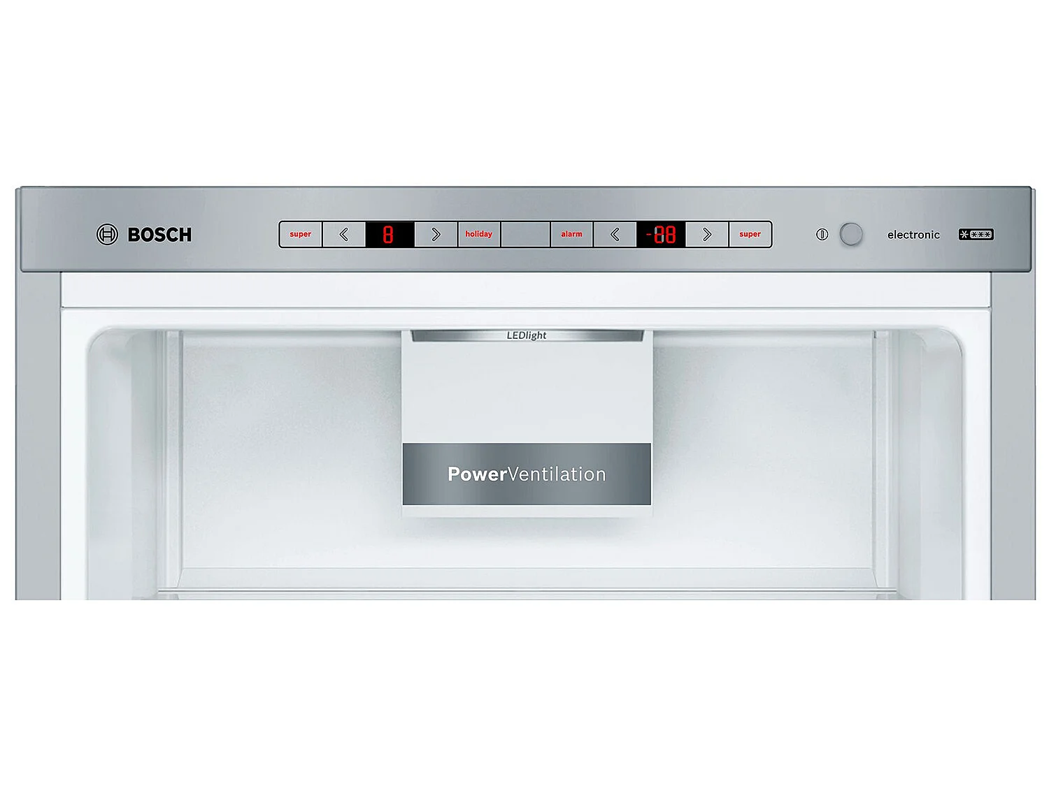 Réfrigérateurs combinés 343L Froid Statique BOSCH 60cm C, KGE39ALCA