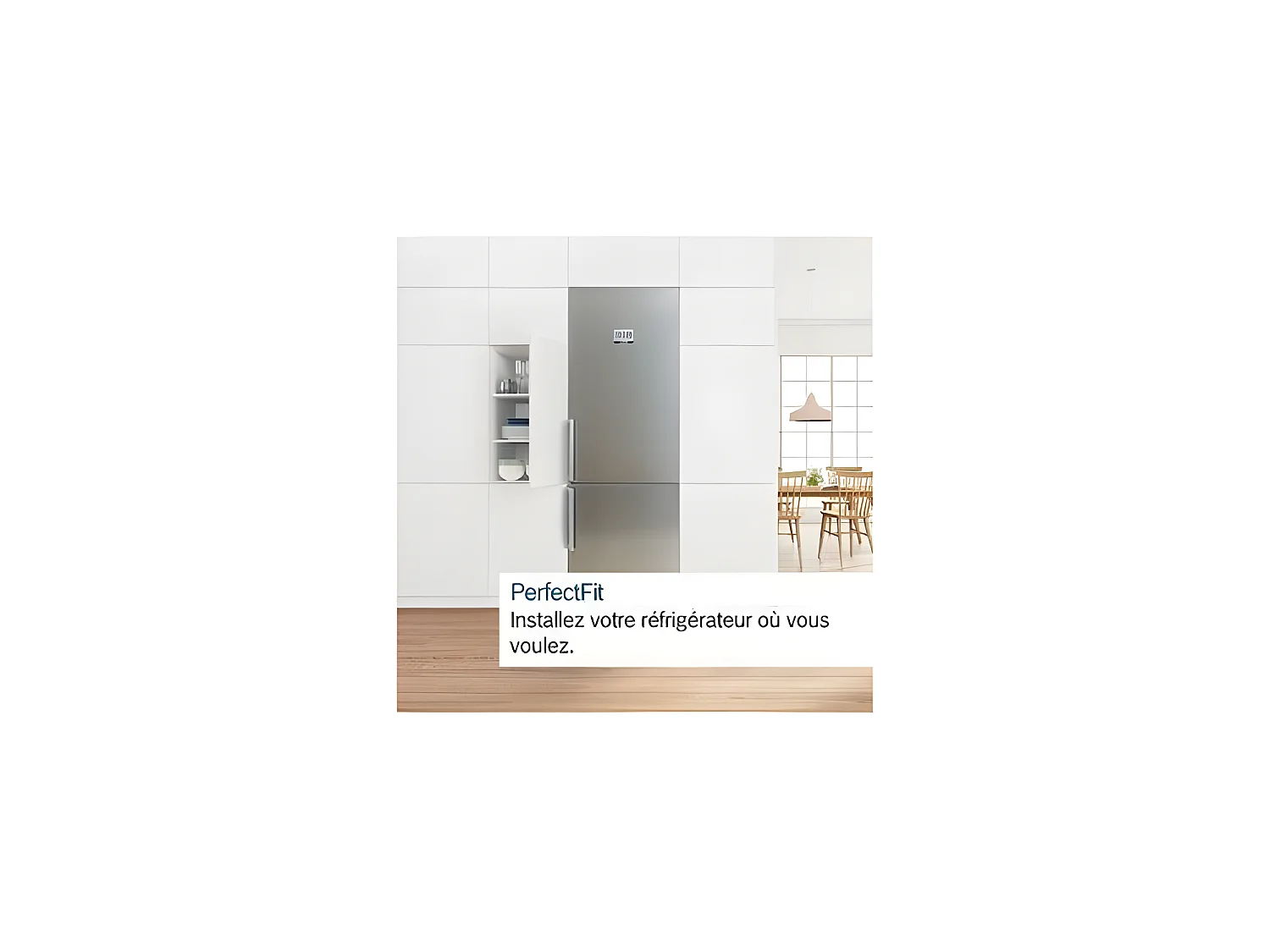 Réfrigérateurs combinés BOSCH, KGN36VLDT