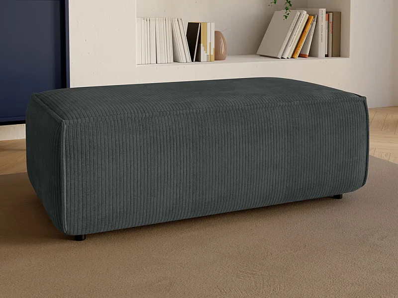 Hocker - Cord - Anthrazit - AMELIA