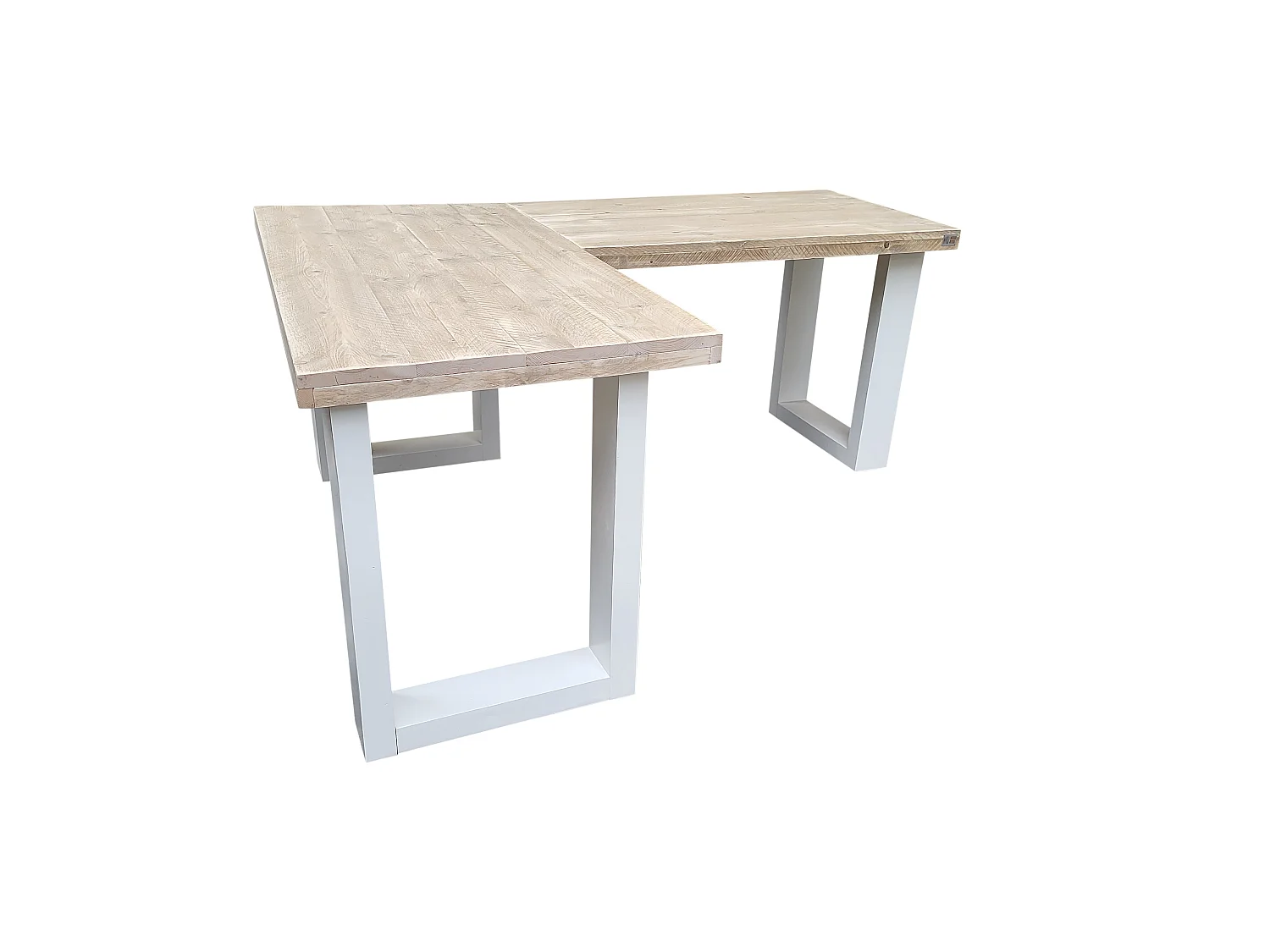 Wood4you - Bureau d'angle - New england bois massif 180/130