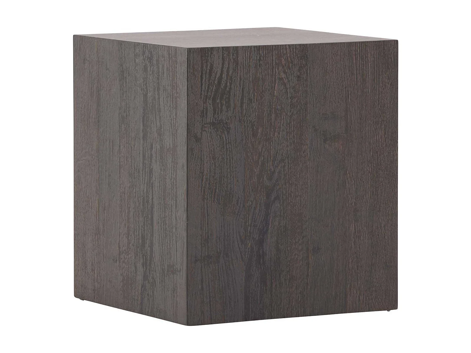 Table d'Appoint "York" 45cm Marron Foncé