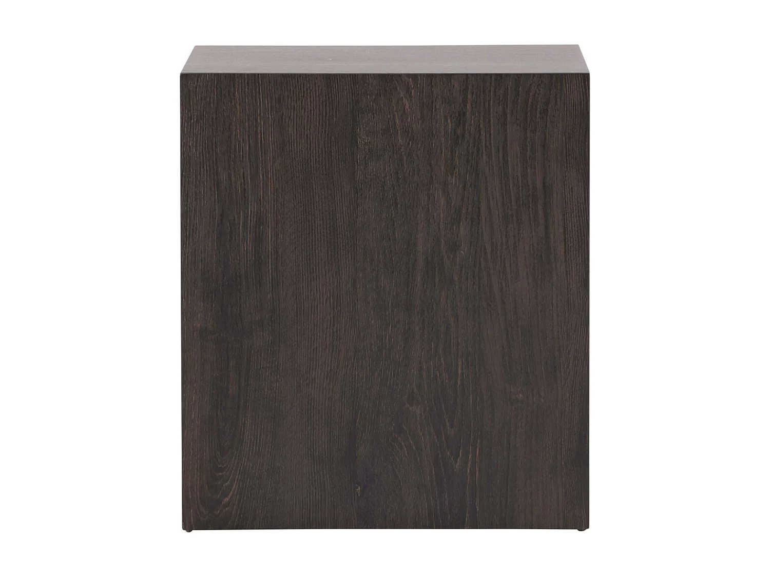 Table d'Appoint "York" 45cm Marron Foncé