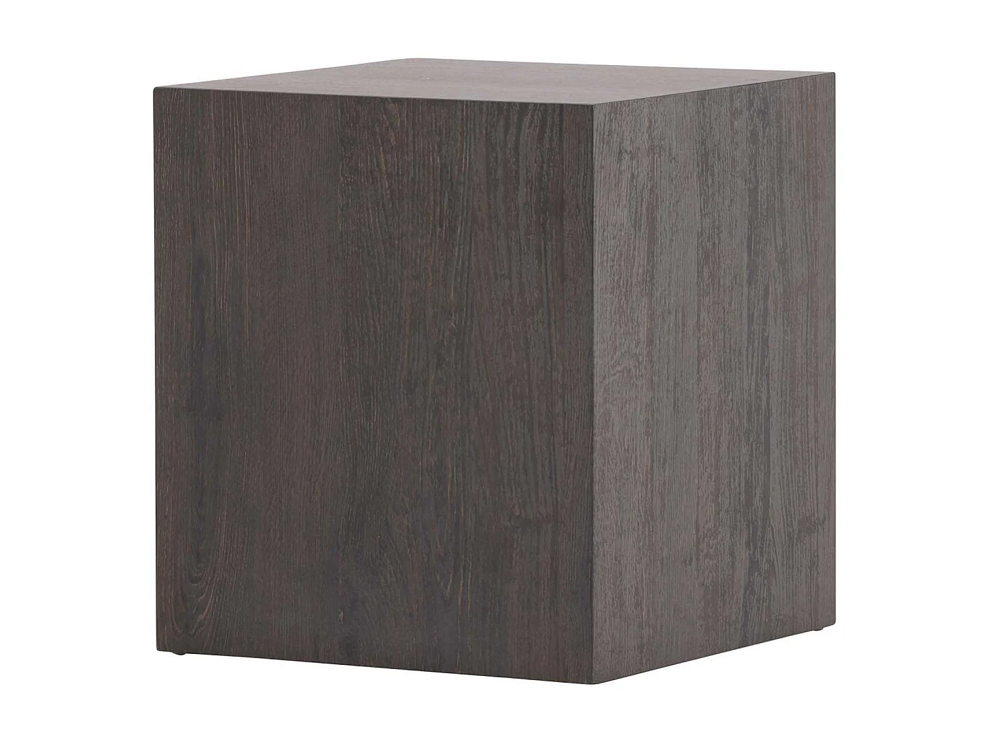 Table d'Appoint "York" 45cm Marron Foncé