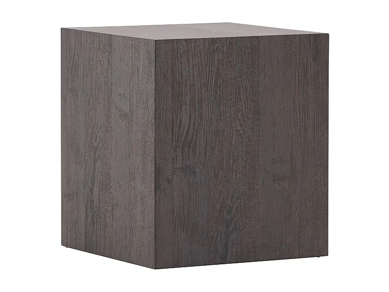 Table d'Appoint "York" 45cm Marron Foncé